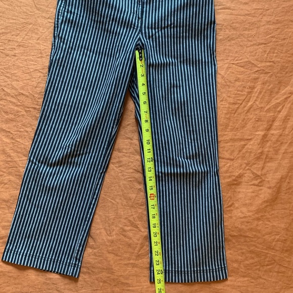 Ann Taylor LOFT Laura Black Striped Pants, Size 6 - Picture 6 of 8